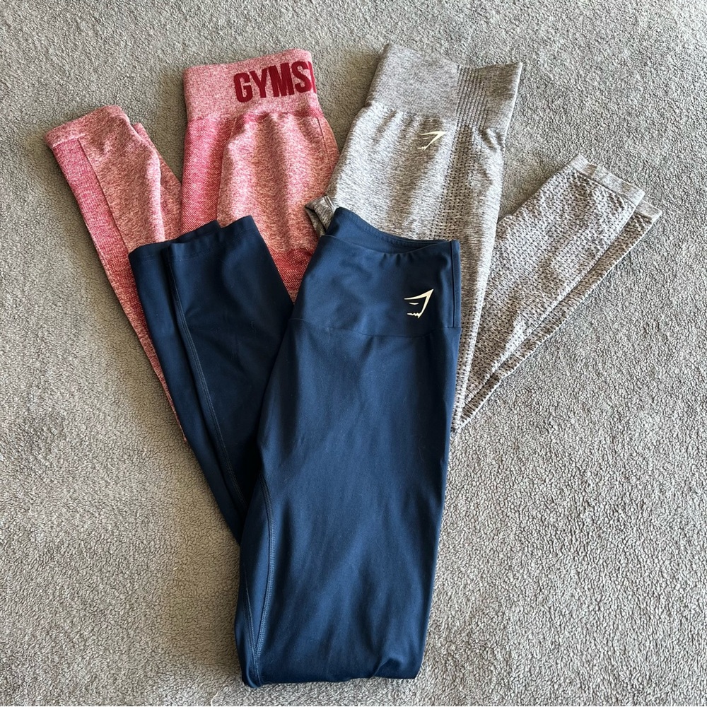 Gymshark legging bundle size medium